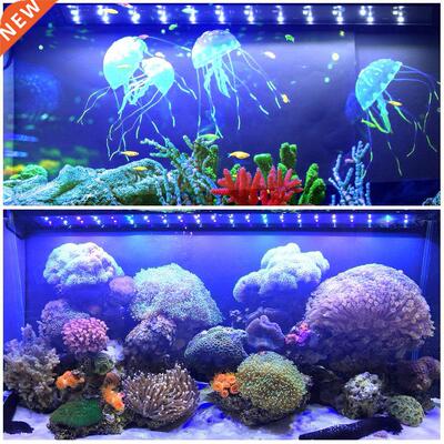 90 260V Blue White LED Super Slim Lamp Home Fish Tank Aquati