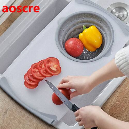 Kitchen Cutting Board Household Retractable Multi-Function S