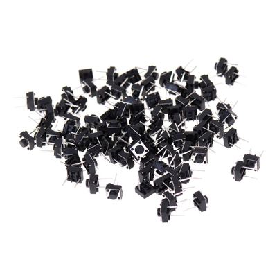 100pcs Momentary Tact Tactile Push Button Switch SMD Assortm