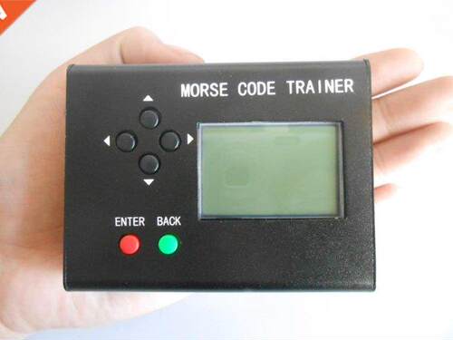 LCD Morse Code CW Trainer Ham radio station Morse short-wave