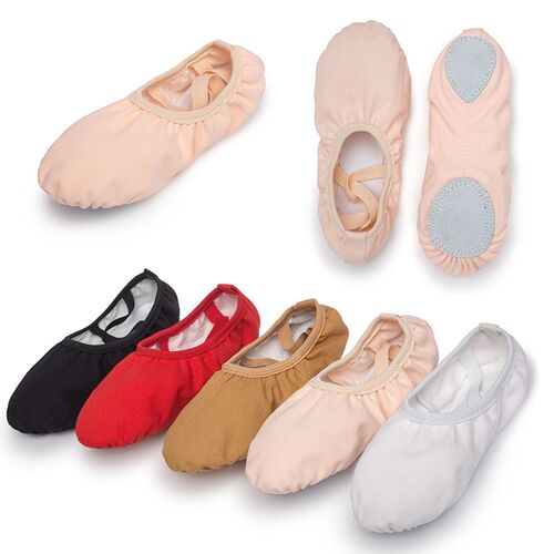 USHINE quality professional Children dance slippers adult  c