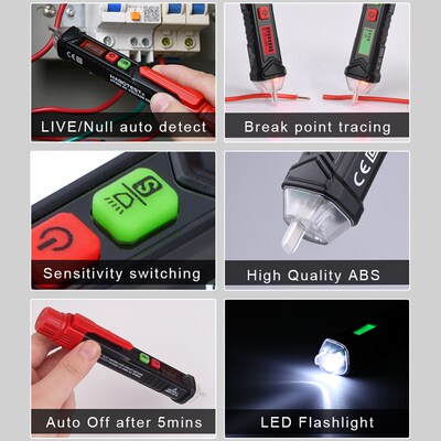 Electrical Tester Voltage Indicator Circuit Breaker Finder V