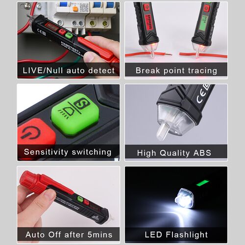 Electrical Tester Voltage Indicator Circuit Breaker Finder V