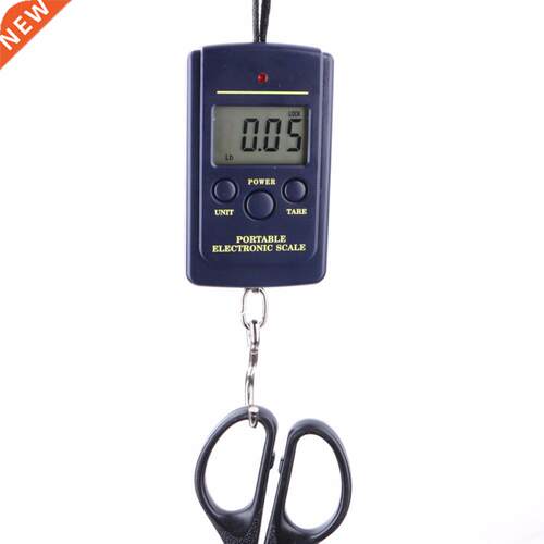 40kg/10g LED Mini Scale Luggage Weighting Scale Hook Steelya