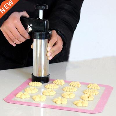 Cookie Press Kit Gun Machine Cookie Making Cake Decoration 1