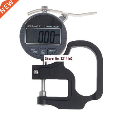0-12.7mm Electronic Micrometer Thickness Meter Gauge 0.01mm