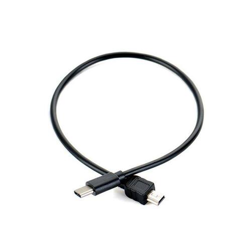New 1pcs USB Type-c to Mini USB Cable USB-C Male to Mini-B M