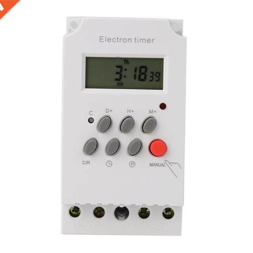 AC 220V 25A Programmable Electronc Tmer Swtch Control KG3