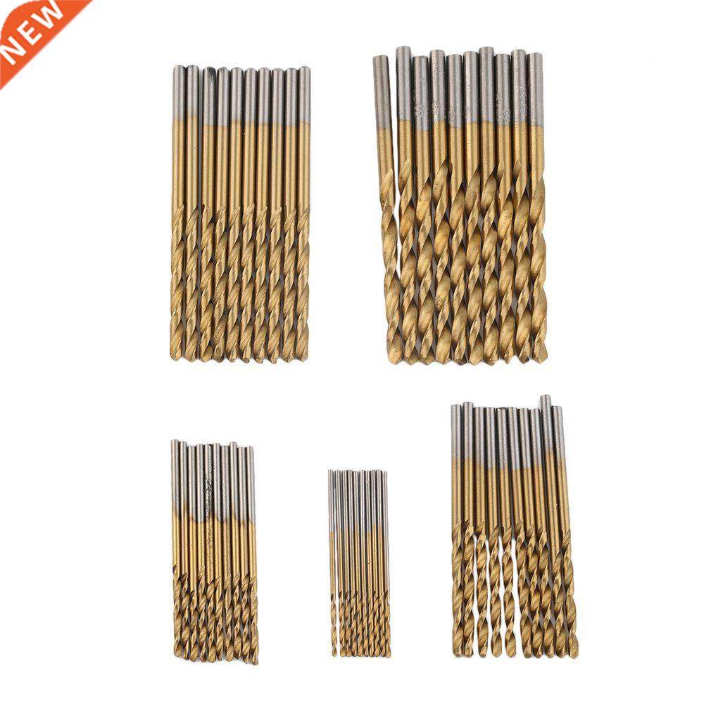 50pc metal drill bit set h metric twist drills 1mm-mm drill