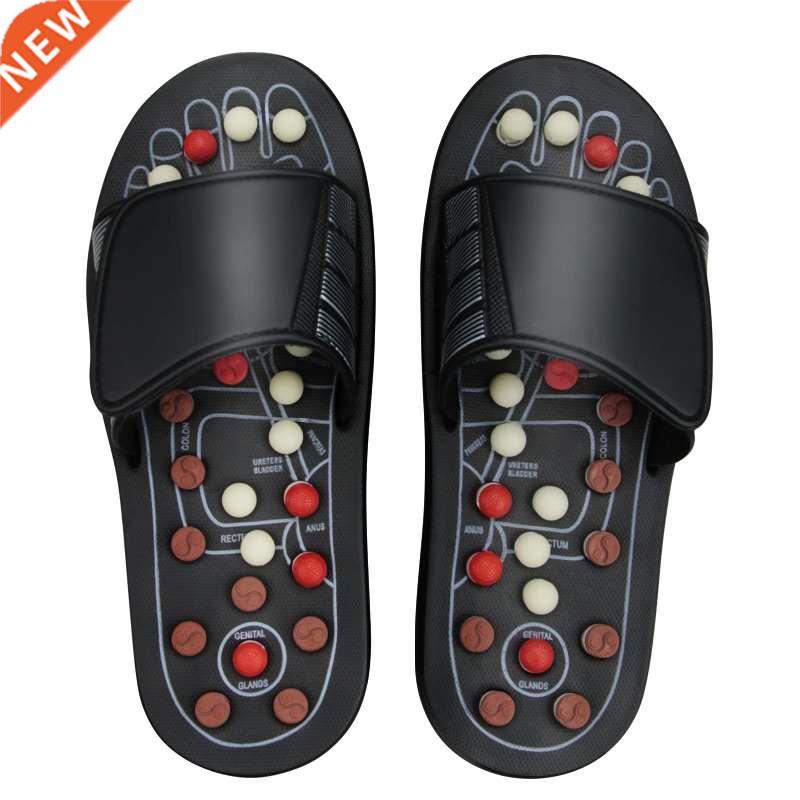 Feet Massage Slippers Foot Reflexology Acupuncture Therapy M