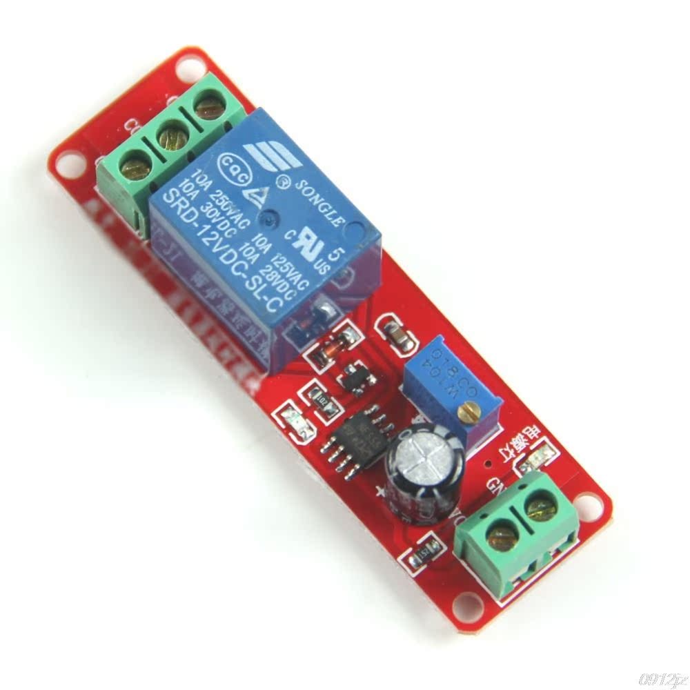 New DC 12V Delay Timer Switch Adjustable Module 0 to 10 Seco