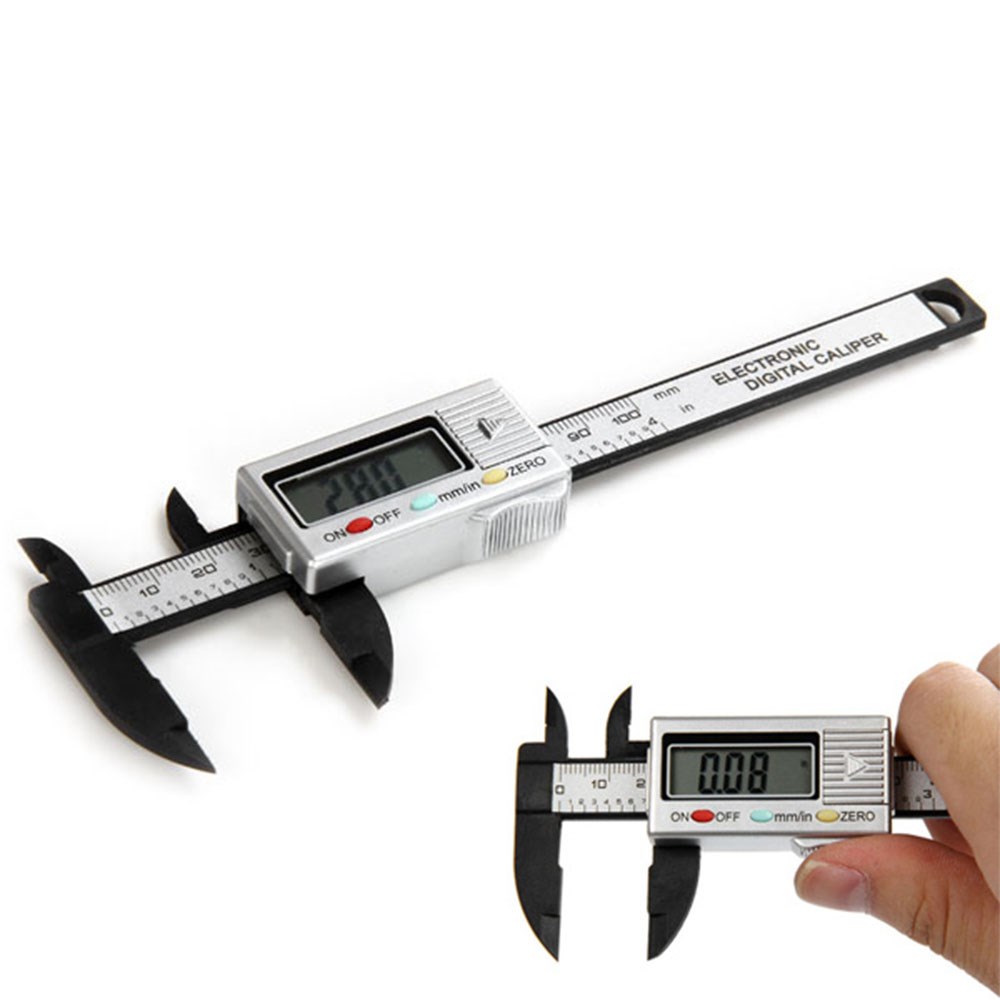 100mm Vernier Calipers Electronic Digital LCD Plastic Calipe