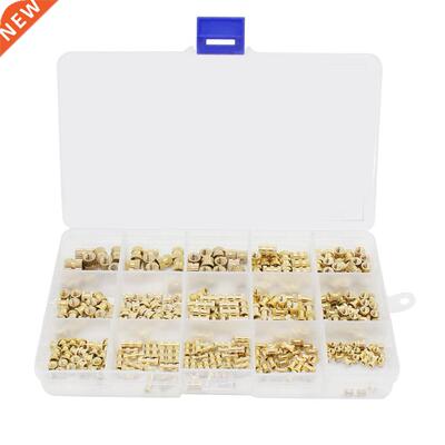 0pcs M2 M M4 M5 Brass insert nut Injection Mding Brass