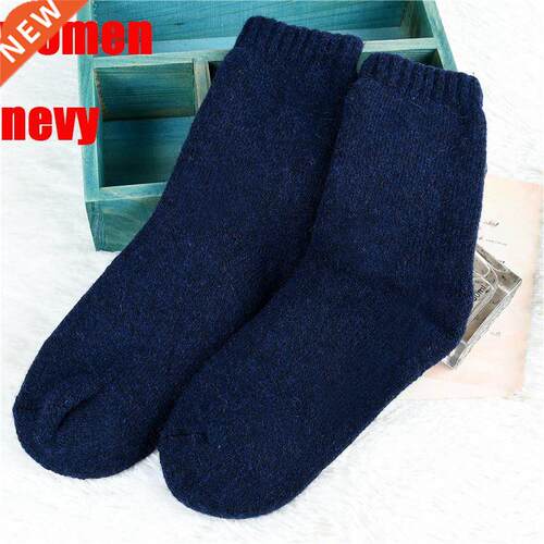 3 pirs=6 pieces 2019 winter new Thick soft wool socks 's