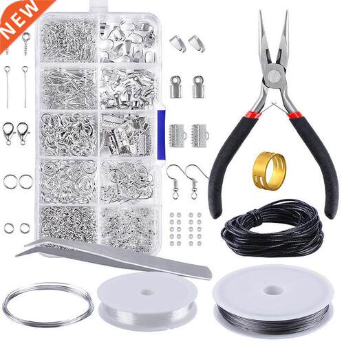 Jewelry Making Starter Kit Set Earring Necklace Repair Tools