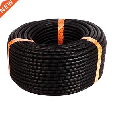 20 Ft 3/8 inch Split Wire Loom Conduit Polyethylene Tubing B