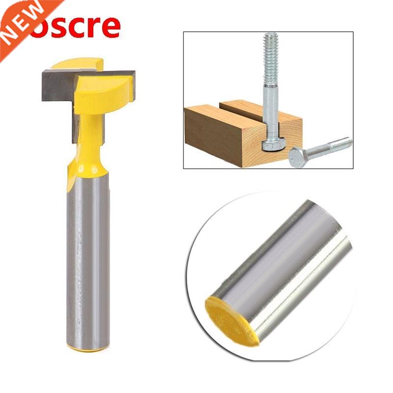 New 3/8'' T-Slot Cutter 1/4'' Shank Steel Ha