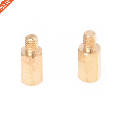 M3 Male x M3 Female 8mm Long Hexagonal Brass PCB Standoffs S