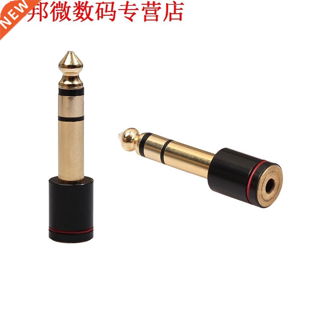 10pcs 6.5mm 1/4 Man 3.5mm Vrouw Audio Adapter 6.35mm jack S