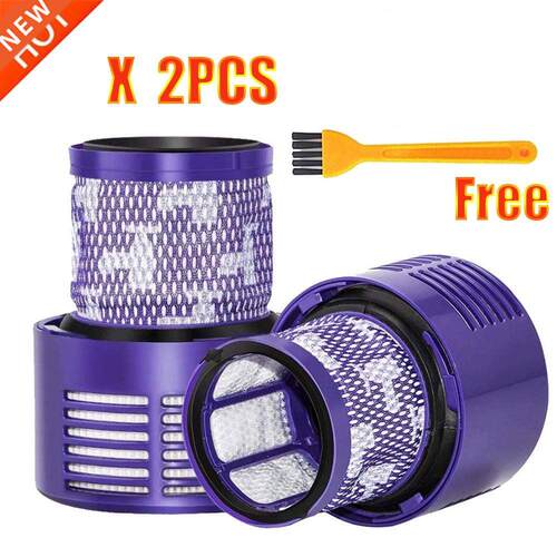 2Pcs Filter Replacemenet for Dyson Cyclone V10 SV12 Absolut