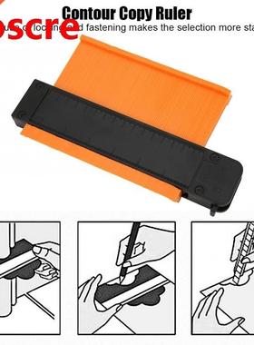 Portable 6 inch Gauge Contour Ruler Irregular Shape Frame Co