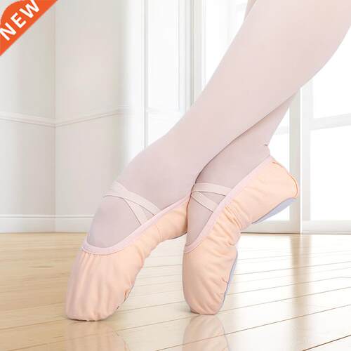 Girls Ballet Shoes Soft Sole Ballet Dance Slippers Children