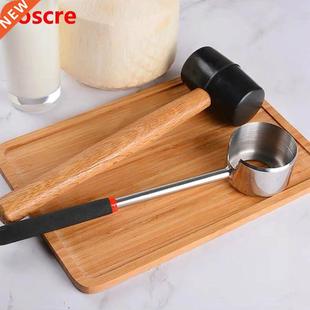 Food Grade 304 Stainless Steel Coconut Opener Steel Handle H