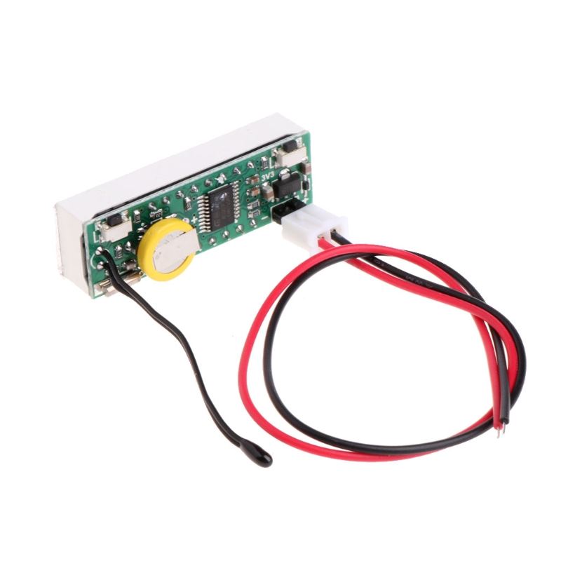 IN 12V 5-20V  In 1 Digital Led Electronic Clock Time+Temp