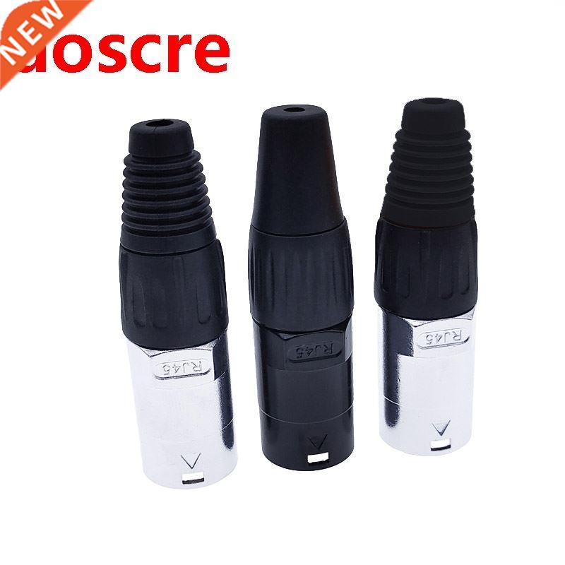 10 piece 8p8c RJ45 net work waterproof connector IP65 D soc