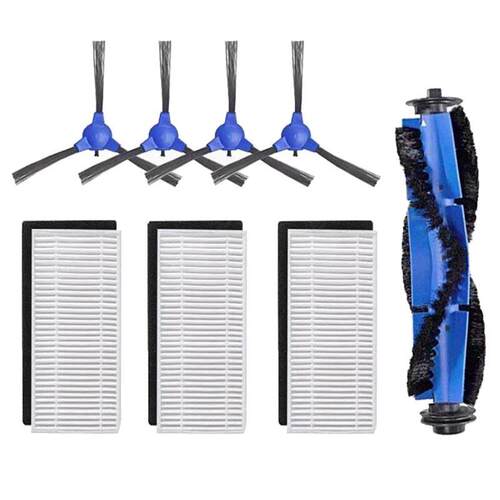 Sweeper Accessories Set Side Brush Filter Main Brush for Euf
