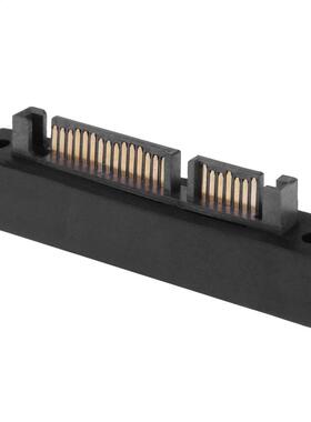 90 Degree Angle 22Pin SATA Male to 22Pin SAS Fale Port Ext