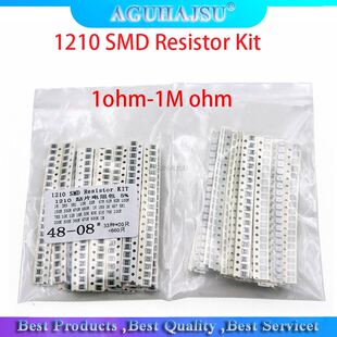 1210 SMD Resistor Kit Assorted Kit 1ohm-1M ohm 5% 33values