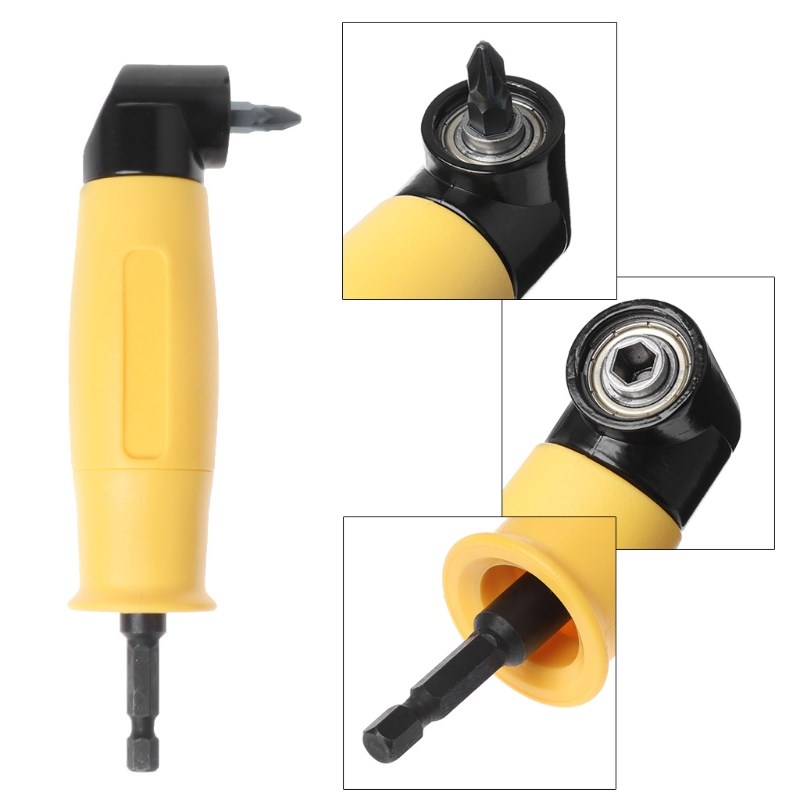 90 Degree Angle Extension Right Driver Drilling Shank Screwd