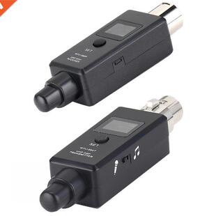 Wreless Mcrophone Transmtter Recever System XLR Connect