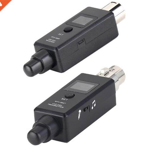 Wreless Mcrophone Transmtter Recever System XLR Connect