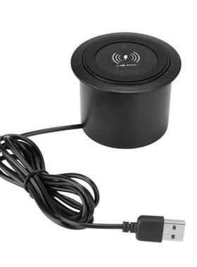 30W Fast Wireless Charger Charging Desktop Embedded Table Pa