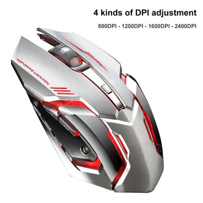 Comfortable Useful 2.4G Sensitive USB Mouse Lightweight Wire
