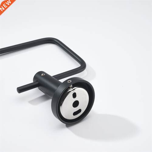 Stanless Steel Tolet Paper Holder Matte Black Bathroom A
