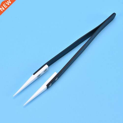 Stainless Steel Ceramic Tweezers Heat Resistant Non Conducti
