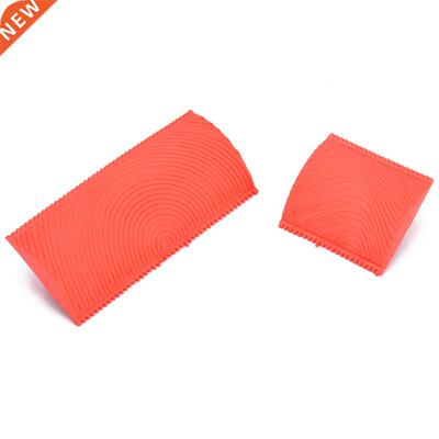 2pcs Wood Graining Grain Rubber Patin Painting Effects DIY W