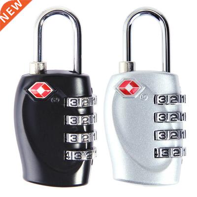 Resettable 4 Digit TSA Locks Smart Combination Lock For Trav