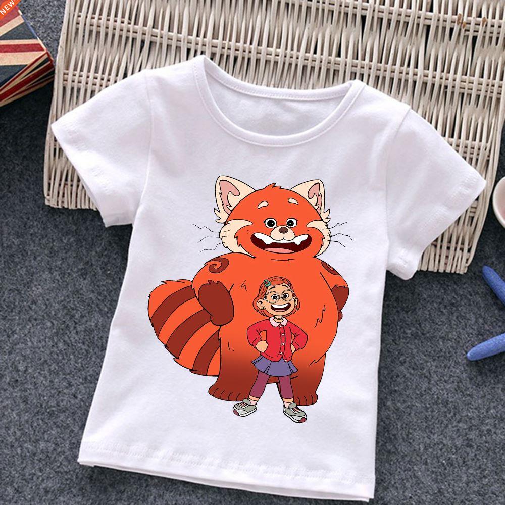 Summer Turning Red Children's T Shirt Kawaii Pixar Mei A