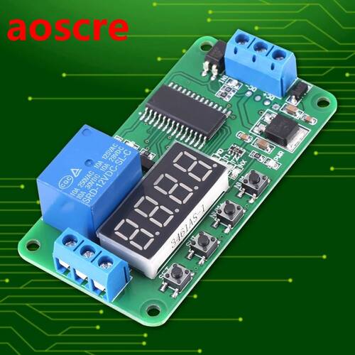 DC 12V 1 Channel timer Delay Relay LED Timer Switch Controll