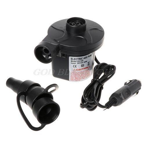 4 Pcs Electric Air Pump Portable Air Mattress Pump Inflator