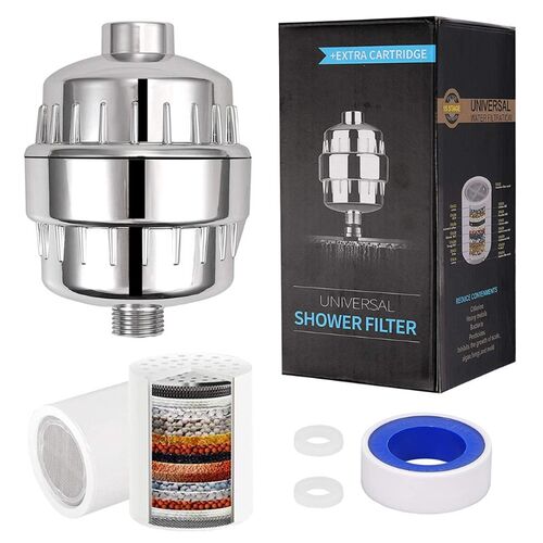 15 Stage Universal 1/2' High Output Shower Filter Bathroom W