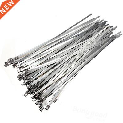 100pcs Zip Cable Ties Self Locking Tie Wrap with Corrosion R
