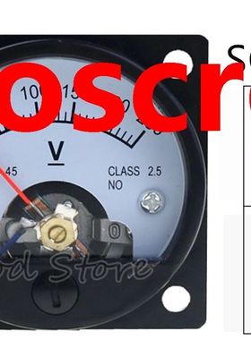 SO-45 DC 1V 3V 5V 10V 15V 50V 100V Screw Mounted Voltage Pan