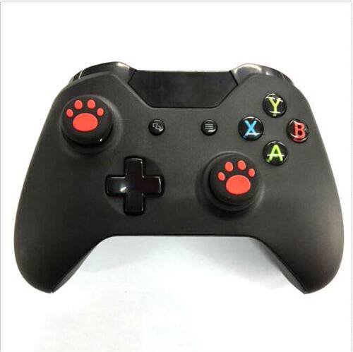 2pcs Cat Paw Rubber Silicone Game Handle Joystick Thumb St