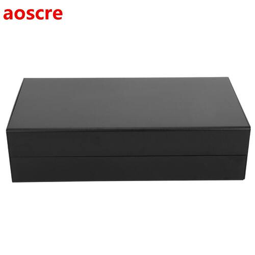 80x160x300mm Black Metal Aluminum Junction Box PCB Project I