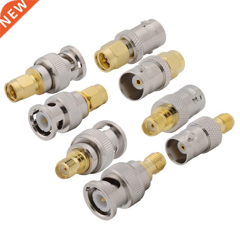 8Pcs/lot SMA to BNC Kits RF Coaxial Adapter SMA Male Female